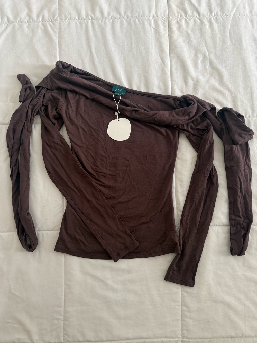 Geel Baron Top in Hickory Brown - Picture 4 of 6